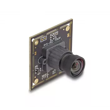 Kamera internetowa DeLOCK 12072 2,1 MP 1920 x 1080 USB 2.0 Czarna
