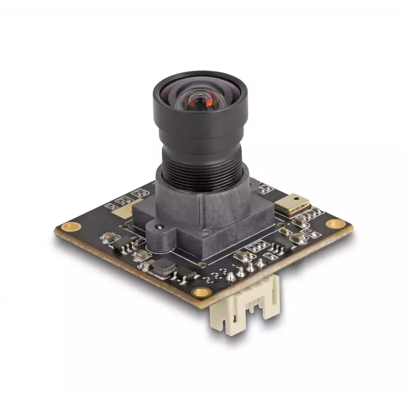 DeLOCK Webcam 12074 2.1 MP 1920 x 1080 USB 2.0 Czarny