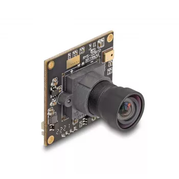 DeLOCK Webcam 12074 2.1 MP 1920 x 1080 USB 2.0 Czarny