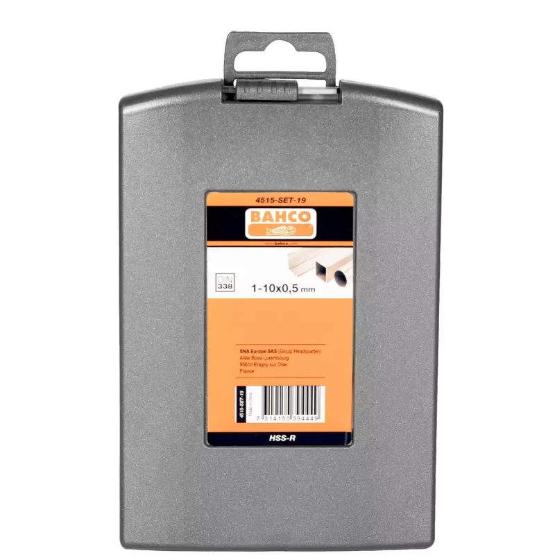 Wiertło Bahco 4515-SET-19 waga opakowania 600 g