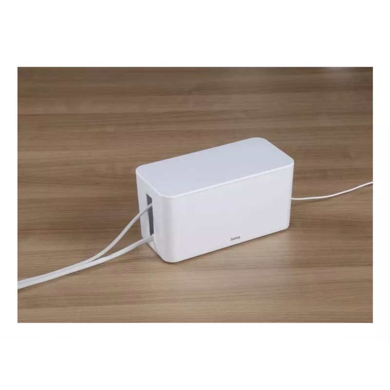 Hama Mini Puszka kablowa na biurko/podłogę Biały