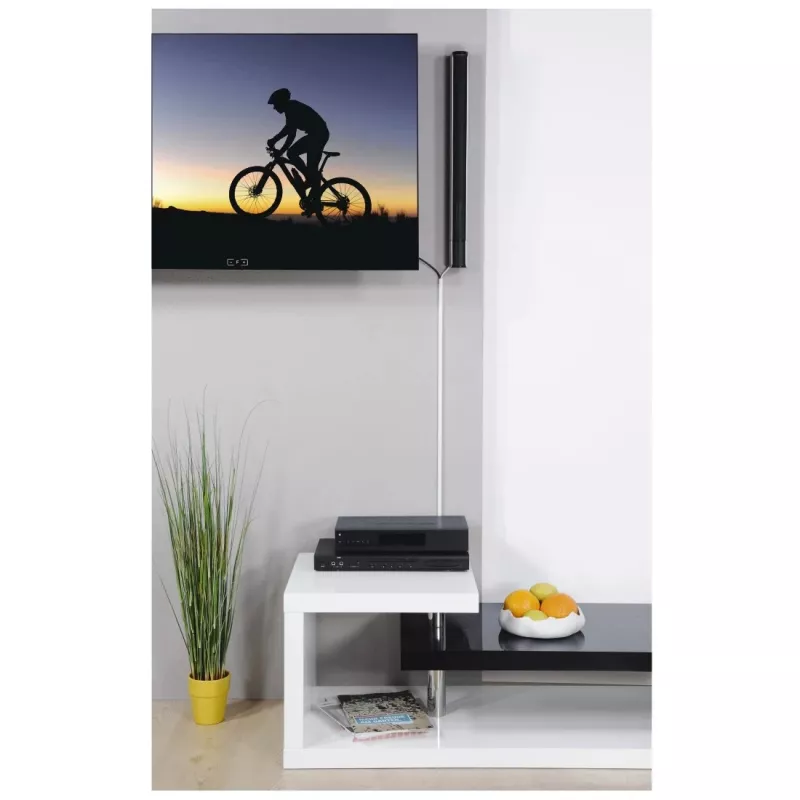 Hama 00220980 organizer kabli Uniwersalny Kanał kablowy Biały 4 szt.