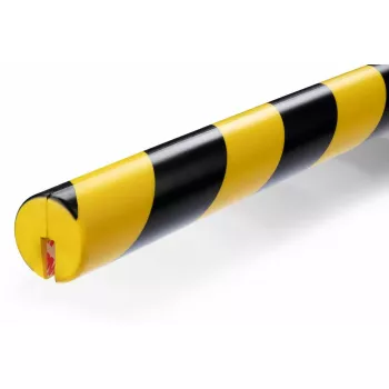 Narożnik ścienny ochronny Durable 1126130 zaokrąglony poliuretan czarno-żółty 1000 mm