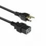 Kabel zasilający ACT AK5445 czarny 1,8 m złączka C19