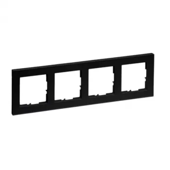 Legrand 765384 płytka ścienna / osłona przełącznika Czarny