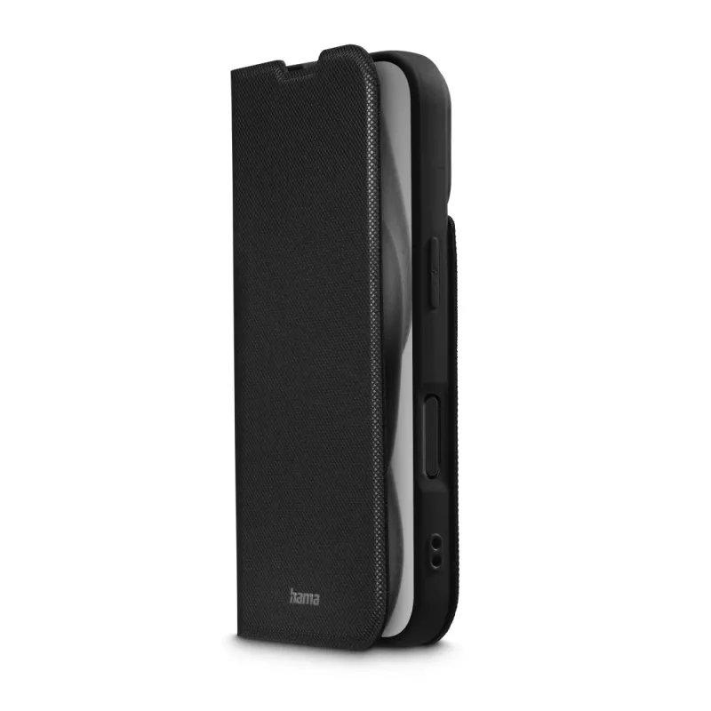 Etui Hama Daily Protect do telefonu komórkowego 15,5 cm (6,1 cala) Folio czarne