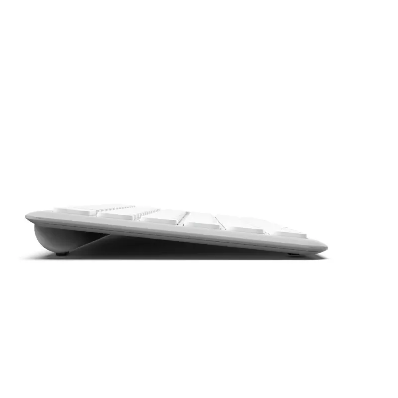 Hama WK-500 klawiatura Dom/Biuro RF Bezprzewodowy + Bluetooth QWERTZ Niemiecki Szary, Biały