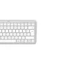 Hama WK-500 klawiatura Dom/Biuro RF Bezprzewodowy + Bluetooth QWERTZ Niemiecki Szary, Biały