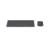 Hama WKM-500 klawiatura W zestawie mysz Dom/Biuro RF Wireless + Bluetooth QWERTZ Niemiecki Czarny