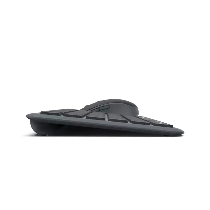 Hama WKM-500 klawiatura W zestawie mysz Dom/Biuro RF Wireless + Bluetooth QWERTZ Niemiecki Czarny