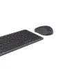 Hama WKM-500 klawiatura W zestawie mysz Dom/Biuro RF Wireless + Bluetooth QWERTZ Niemiecki Czarny