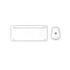 Hama WKM-500 klawiatura Mysz w zestawie Dom USB + RF Wireless + Bluetooth QWERTZ Niemiecki Szary, Biały
