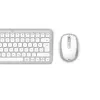 Hama WKM-500 klawiatura Mysz w zestawie Dom USB + RF Wireless + Bluetooth QWERTZ Niemiecki Szary, Biały