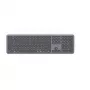 Hama WK-550 klawiatura Dom/Biuro RF Wireless + Bluetooth QWERTZ Niemiecki Czarny, Ciemnoszary