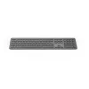 Hama WK-550 klawiatura Dom/Biuro RF Wireless + Bluetooth QWERTZ Niemiecki Czarny, Ciemnoszary