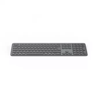 Hama WK-550 klawiatura Dom/Biuro RF Wireless + Bluetooth QWERTZ Niemiecki Czarny, Ciemnoszary