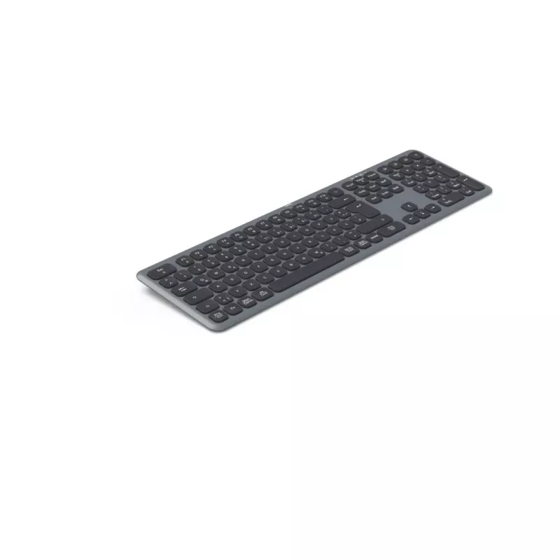 Hama WK-550 klawiatura Dom/Biuro RF Wireless + Bluetooth QWERTZ Niemiecki Czarny, Ciemnoszary