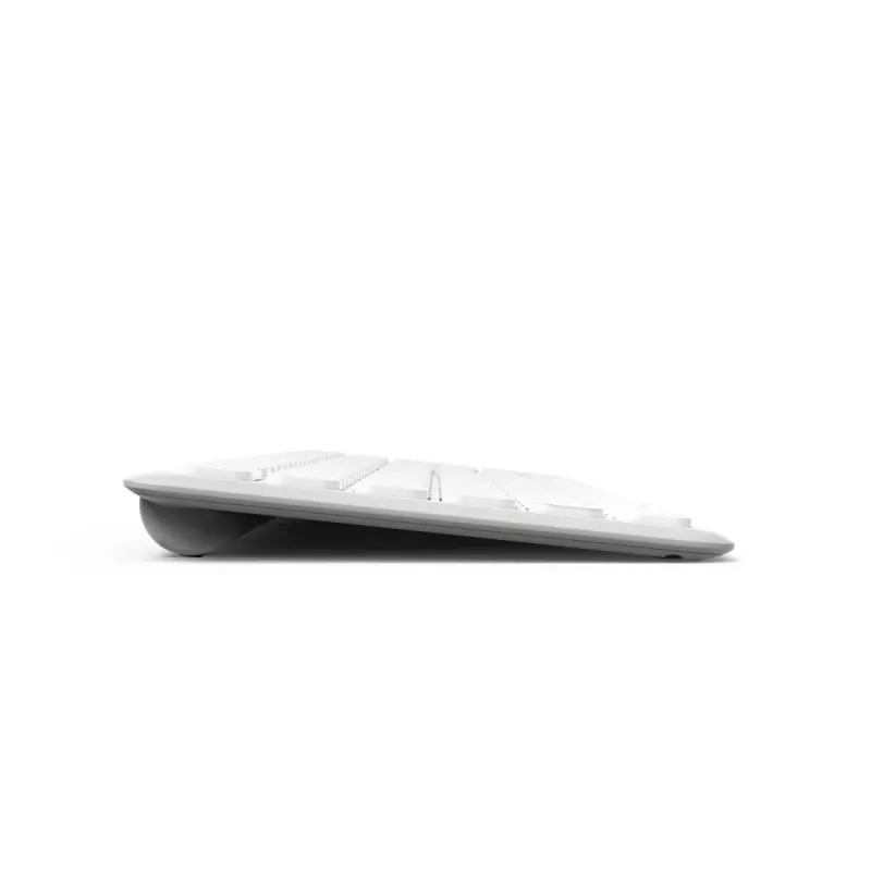 Hama WK-550 klawiatura Dom/Biuro RF Wireless + Bluetooth QWERTZ niemiecki Szary, Biały
