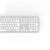 Hama WK-550 klawiatura Dom/Biuro RF Wireless + Bluetooth QWERTZ niemiecki Szary, Biały
