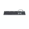 Hama CK-400 klawiatura Home/Office USB QWERTZ Niemiecki Czarny, Ciemnoszary