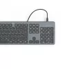 Hama CK-400 klawiatura Home/Office USB QWERTZ Niemiecki Czarny, Ciemnoszary