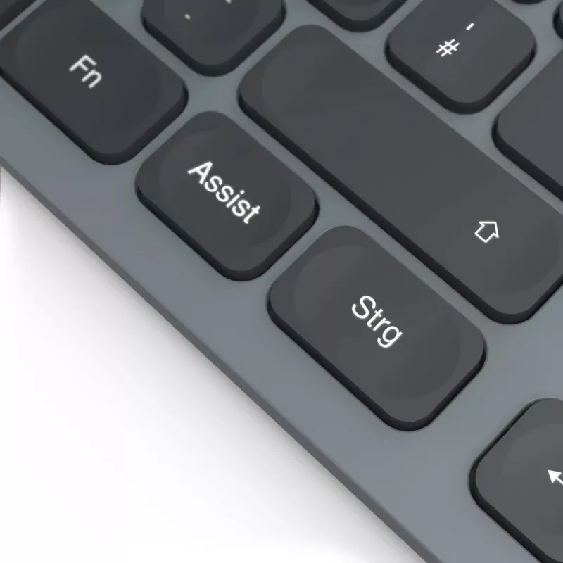 Hama CK-400 klawiatura Home/Office USB QWERTZ Niemiecki Czarny, Ciemnoszary