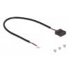 DeLOCK 64344 Wewnętrzny adapter M.2 Męski Czarny 22x80x5mm