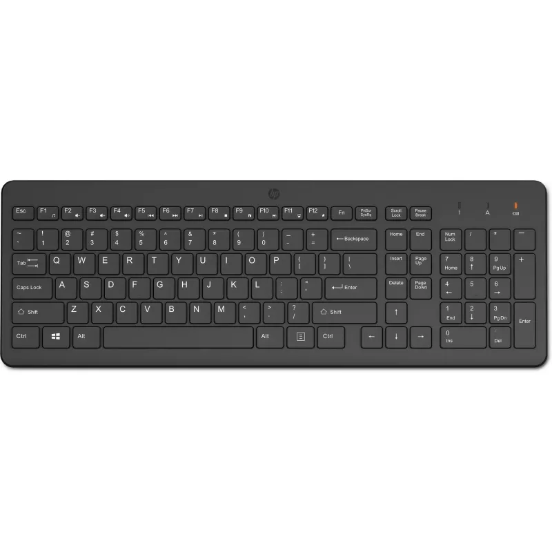 HP Wireless z klawiaturą 2.4 Home RF Wireless czarna