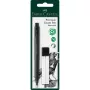 Gumka w pisaku Faber-Castell Precision Pen eraser Plastikowa Czarna, 1 szt.