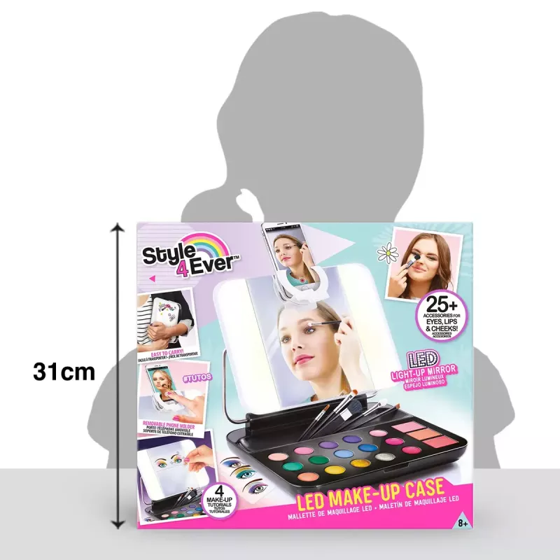 Zestaw do makijażu Canal Toys STYLE 4 EVER z oświetleniem LED