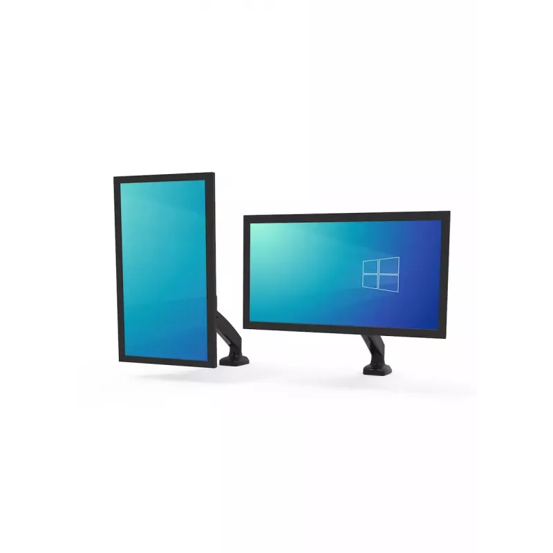 Uchwyt do monitora Port Designs 901104 81,3 cm Czarny Zacisk VESA 75x75 100x100