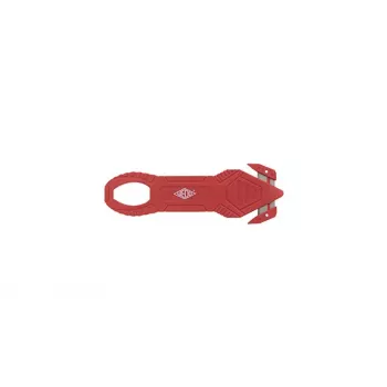 Wedo Foil Cutter czerwony Wedo 44 mm Width 132 mm Length 4 mm Thickness