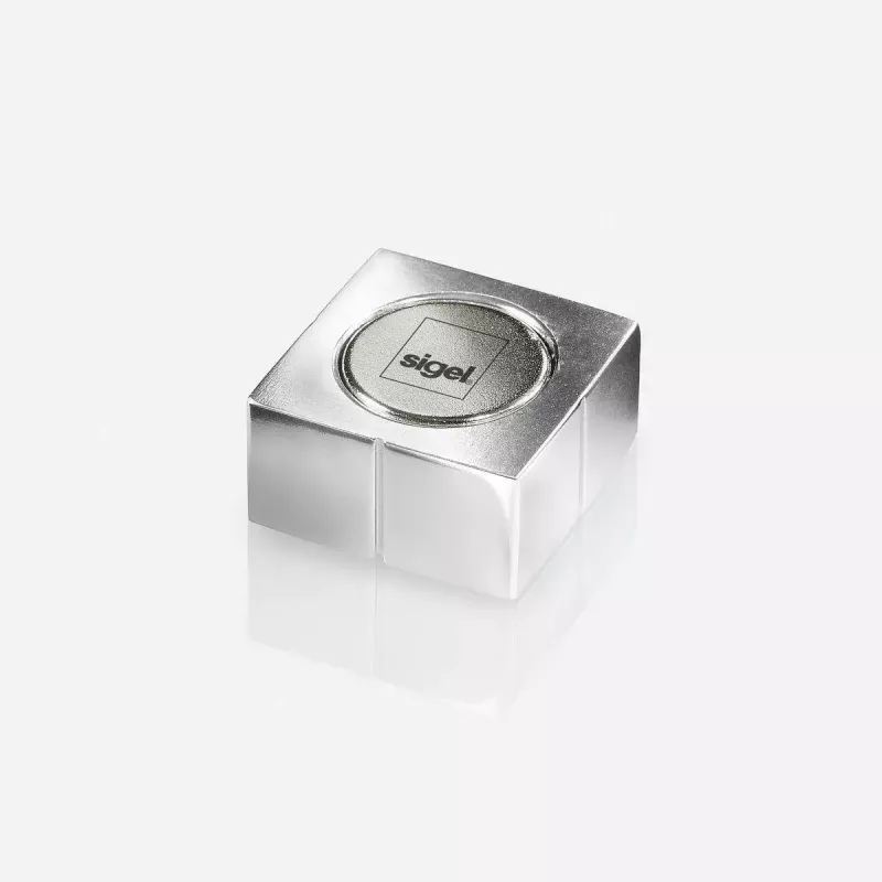 Kwadratowy magnes rękodzielniczy Sigel BA705 Neodymowy Srebrny 20x20x10 mm