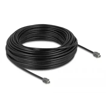 Kabel sieciowy DeLOCK Kabel ix Industrial wtyk A-kodowany do wtyku A-kodowanego kat.7 30 m czarny