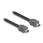 Kabel sieciowy DeLOCK Kabel ix Industrial wtyk A-kodowany do wtyku A-kodowanego kat.7 30 m czarny