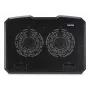 Hama Czarny Metal podkładka chłodząca do laptopa 39,6 cm (15,6 cala)