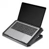 Hama Czarny Metal podkładka chłodząca do laptopa 39,6 cm (15,6 cala)
