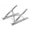 Aluminiowa podstawka pod laptopa Hama, srebrna, 39,6 cm (15,6 cala)