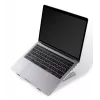 Aluminiowa podstawka pod laptopa Hama, srebrna, 39,6 cm (15,6 cala)