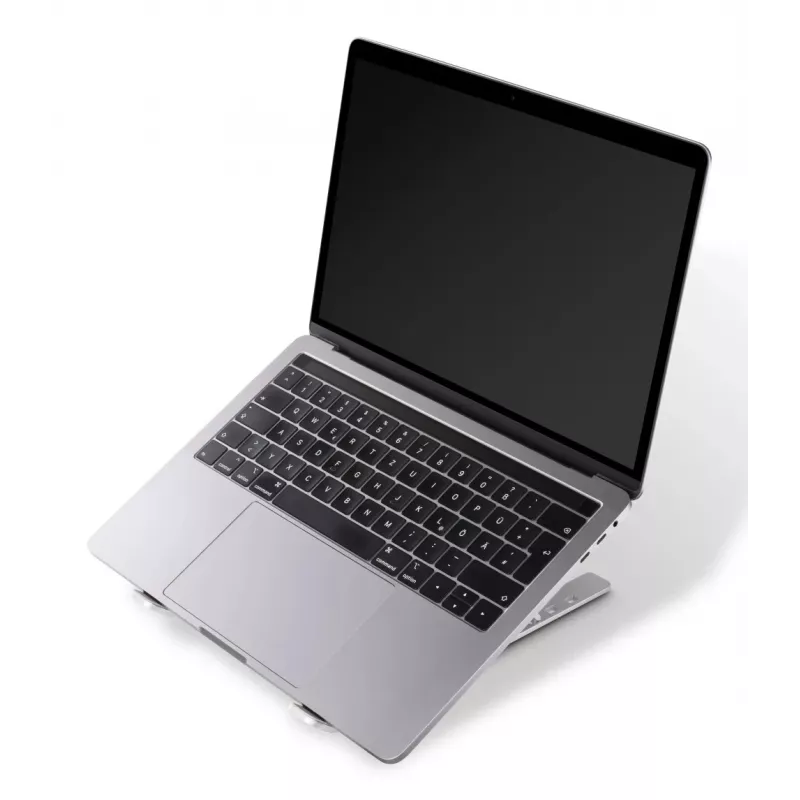 Aluminiowa podstawka pod laptopa Hama, srebrna, 39,6 cm (15,6 cala)