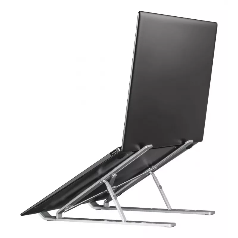 Aluminiowa podstawka pod laptopa Hama, srebrna, 39,6 cm (15,6 cala)