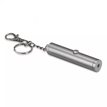 Wskaźnik laserowy HAMA LP-LC1 640 nm czerwony, zasięg 50 m, bateria LR44, srebrny