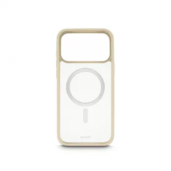 Hama Frame Protect etui na telefon komórkowy 17,5 cm (6,9 cala) pokrowiec beżowy, przezroczysty