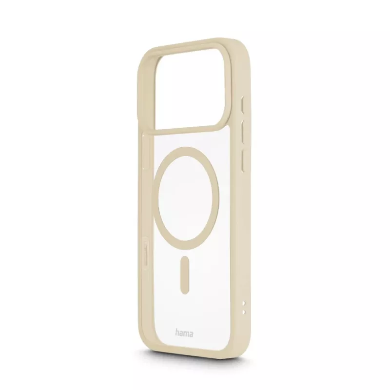Hama Frame Protect etui na telefon komórkowy 17,5 cm (6,9 cala) pokrowiec beżowy, przezroczysty