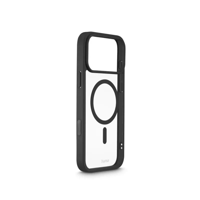 Hama Frame Protect etui na telefon 17,5 cm (6,9 cala) Pokrowiec Czarny, Przezroczysty