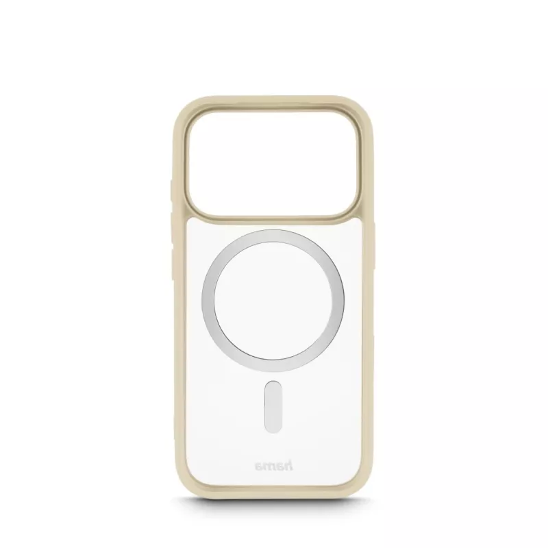 Hama Frame Protect etui na telefon komórkowy 16 cm (6,3 cala) Pokrywa Beżowy, Przezroczysty