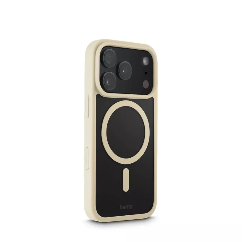 Hama Frame Protect etui na telefon komórkowy 16 cm (6,3 cala) Pokrywa Beżowy, Przezroczysty