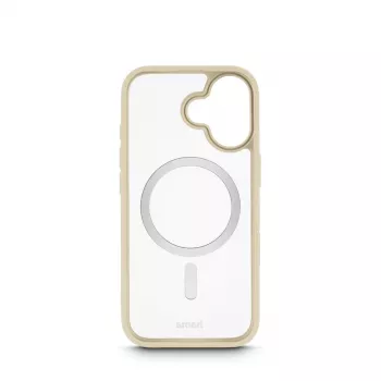 Hama Frame Protect etui na telefon komórkowy 16 cm (6,3 cala) Cover Beżowy, Przezroczysty