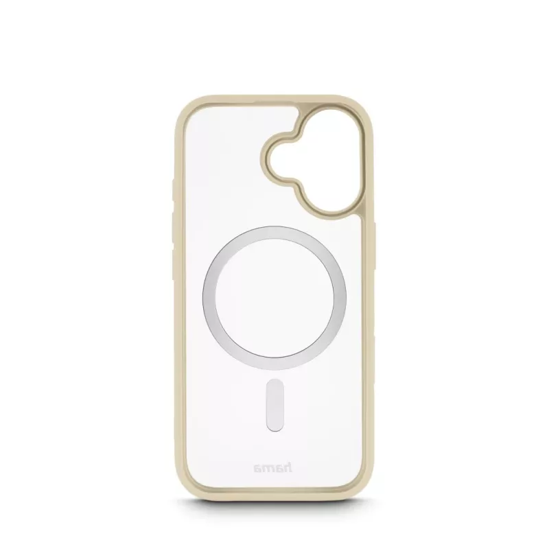 Hama Frame Protect etui na telefon komórkowy 16 cm (6,3 cala) Cover Beżowy, Przezroczysty