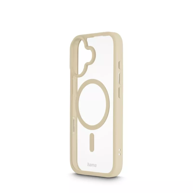 Hama Frame Protect etui na telefon komórkowy 16 cm (6,3 cala) Cover Beżowy, Przezroczysty